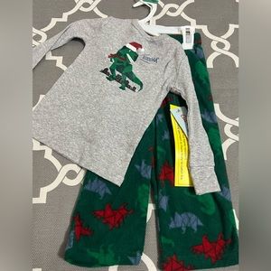 Christmas Dinosaurs Pajama Set